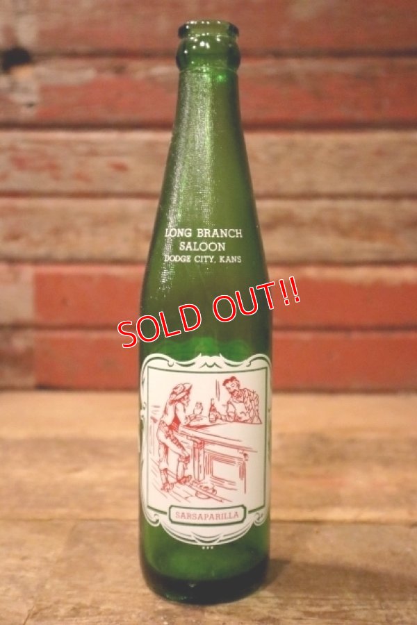 画像1: dk-049 LONG BRANCH SALOON / 1950's 10 FL.OZ Bottle
