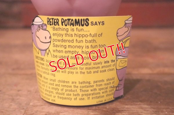 画像8: ct-240214-72 Peter Potamus / 1970's Bubble Bath Bottle