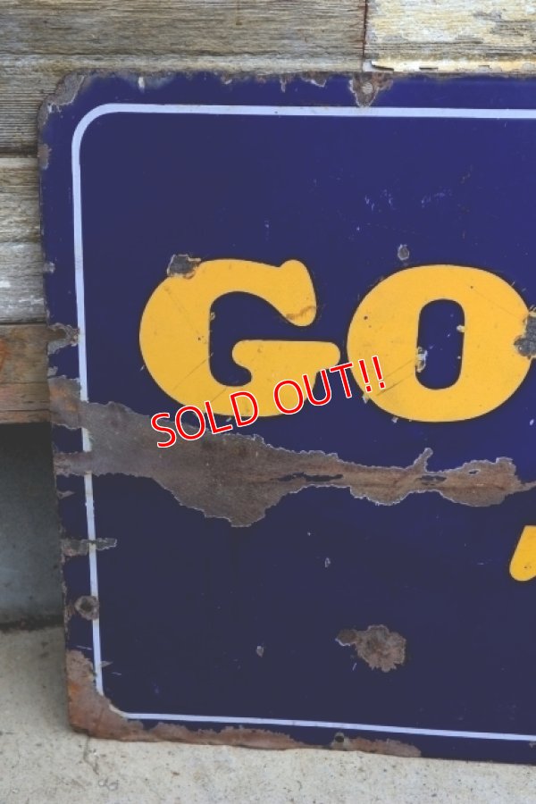 画像2: dp-240911-42 GOODYEAR TIRES / 1940's Porcelain Sign