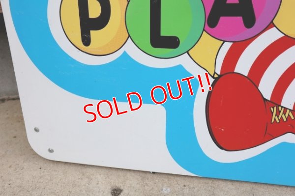 画像8: dp-240911-40 ※店頭ピックアップのみ McDonald's 1989 RONALD'S PLAYPLACE Sign