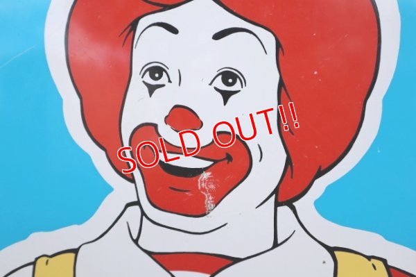 画像5: dp-240911-40 ※店頭ピックアップのみ McDonald's 1989 RONALD'S PLAYPLACE Sign