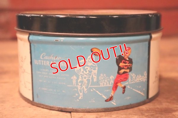 画像3: dp-241008-07 E. CHEERY SONS & CO., INC. 1950's Cashew BUTTER CRUNCH Tin Can