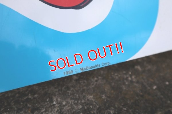 画像12: dp-240911-40 ※店頭ピックアップのみ McDonald's 1989 RONALD'S PLAYPLACE Sign