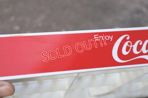 画像13: dp-240911-09 Coca-Cola / 1990's Store Display Plastic Shelf