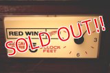 dp-240911-20 RED WING SHOE / Vintage Lighted Clock