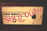 dp-240911-20 RED WING SHOE / Vintage Lighted Clock