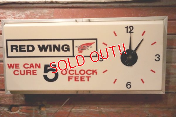 画像4: dp-240911-20 RED WING SHOE / Vintage Lighted Clock