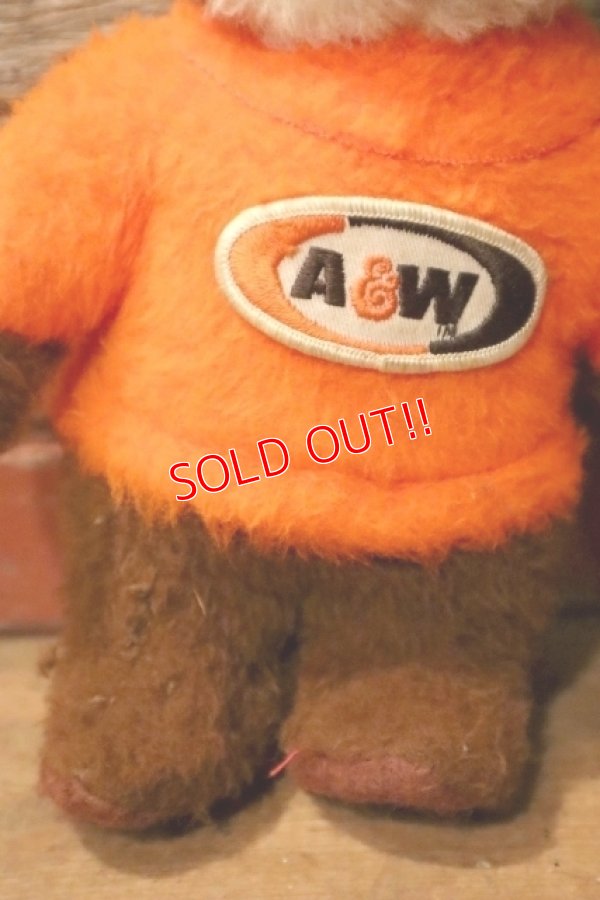 画像3: ct-241008-80 A&W Restaurant  / Great Root Bear 1960's-1970's Plush Doll