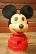 画像1: ct-241008-41 Mickey Mouse / Hasbro 1968 Gum Ball Machine (1)