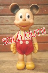 ct-241008-42 Mickey Mouse / Sun Rubber 1950's Rubber Doll