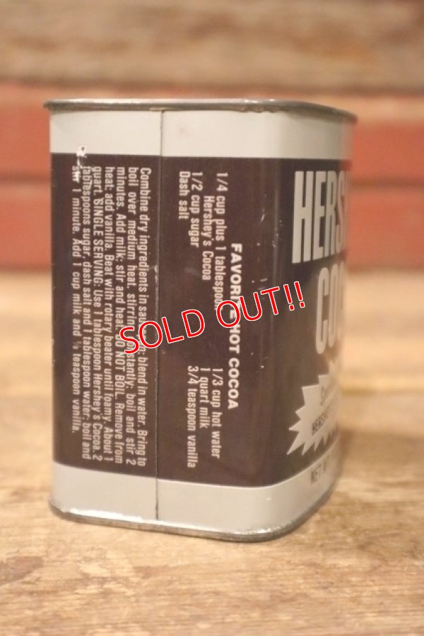 画像4: dp-241027-07 HERSHEY'S COCOA 1992 TIN CAN