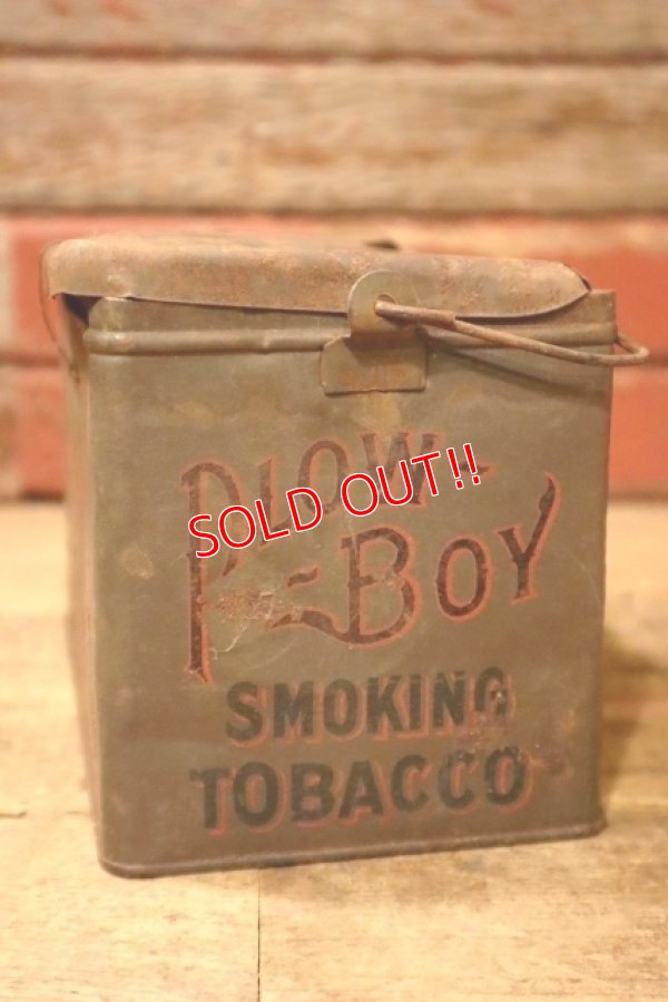 画像4: dp-241008-08 PLOW BOY SMOKING TOBACCO 1910's-1920's TIN BOX