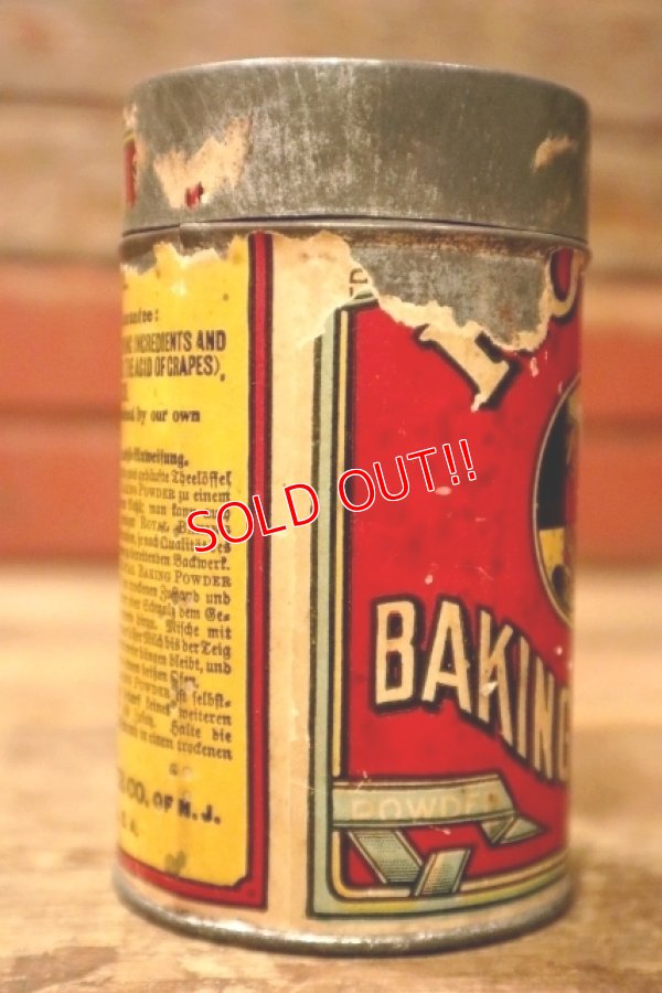 画像5: dp-241027-05 ROYAL 1910's-1920's BAKING POWDER TIN CAN