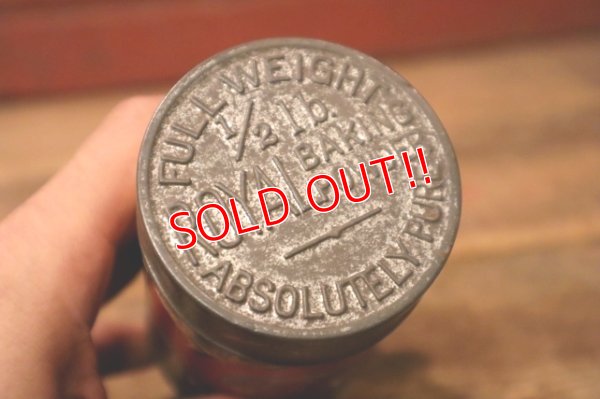 画像6: dp-241027-05 ROYAL 1910's-1920's BAKING POWDER TIN CAN