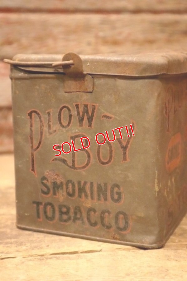画像3: dp-241008-08 PLOW BOY SMOKING TOBACCO 1910's-1920's TIN BOX