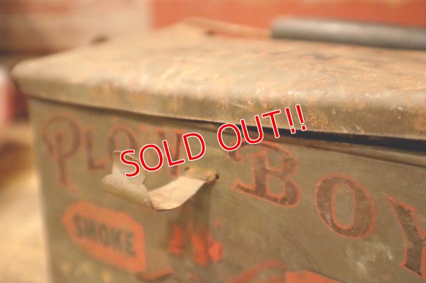 画像8: dp-241008-08 PLOW BOY SMOKING TOBACCO 1910's-1920's TIN BOX