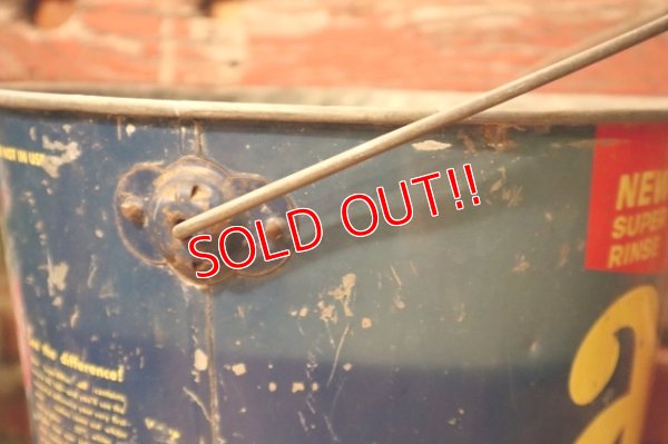 画像6: dp-241027-02 all / 1950's-1960's Laundry Detergent Galvanized Metal Bucket