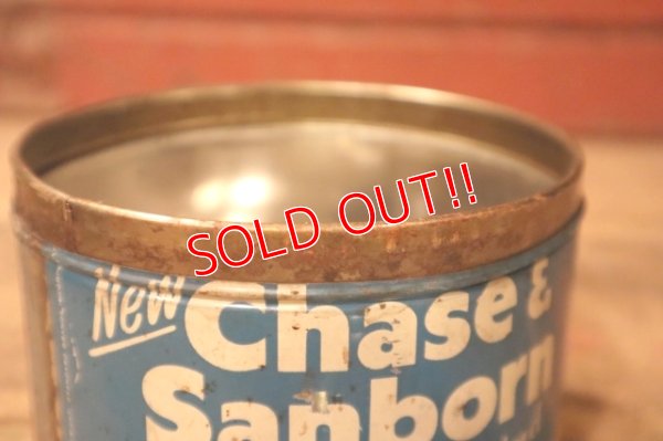 画像8: dp-241027-08 Chase & Sanborn COFFEE 1940's TIN CAN