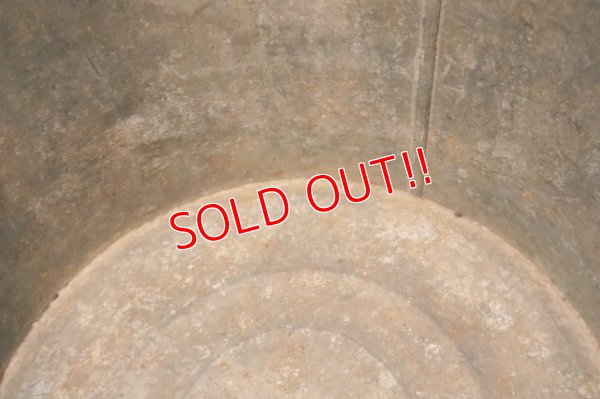 画像11: dp-241027-02 all / 1950's-1960's Laundry Detergent Galvanized Metal Bucket