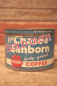 dp-241027-08 Chase & Sanborn COFFEE 1940's TIN CAN