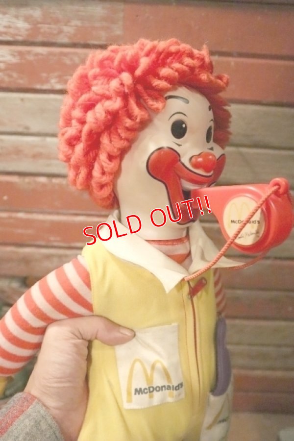 画像3: ct-241008-78 Ronald McDonald / Hasbro 1978 Whistle Doll