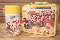 ct-241008-79 McDonald's / Aladdin 1980's Metal Lunchbox