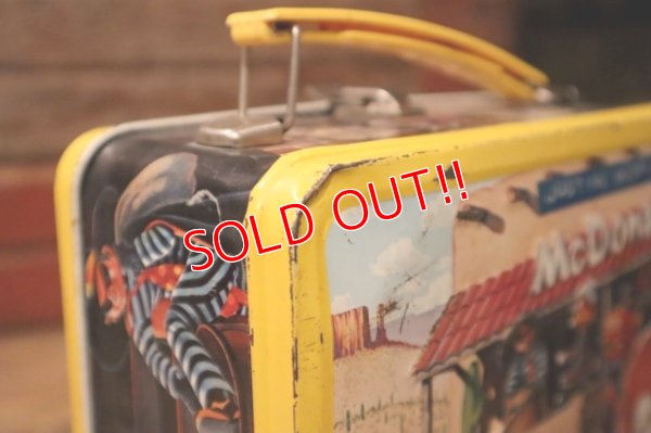 画像13: ct-241008-79 McDonald's / Aladdin 1980's Metal Lunchbox