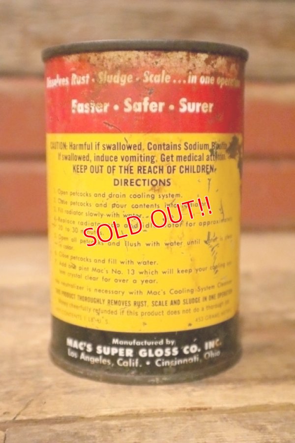 画像4: dp-241027-18 MAC'S COOLING SYSTEM CLEANSER 1400 CAN