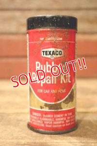 dp-241027-22 TEXACO / 1970's Rubber Repair Kit Can