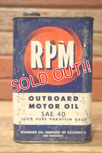 dp-241027-17 RPM / OUTBOARD MOTOR OIL SAE 40 One U.S. QUART Can