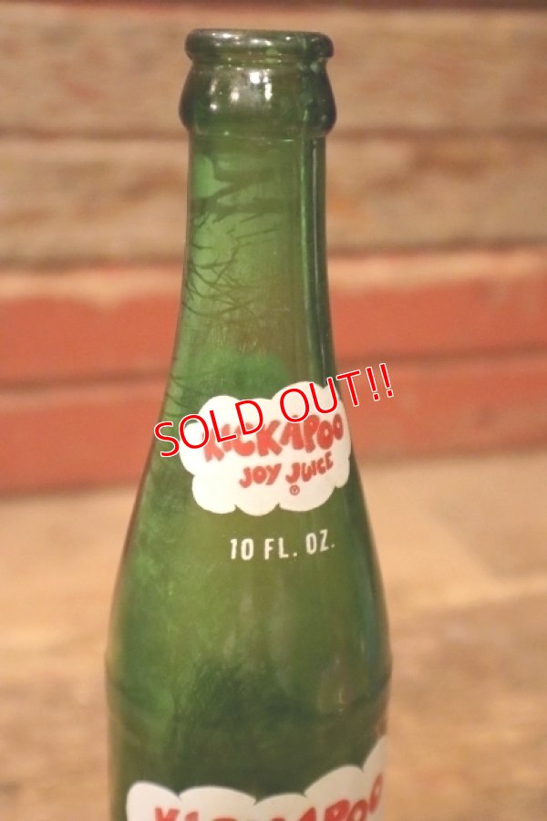 画像3: dk-056 KICKAPOO JOY JUICE 1960's 10 FL. OZ. Bottle