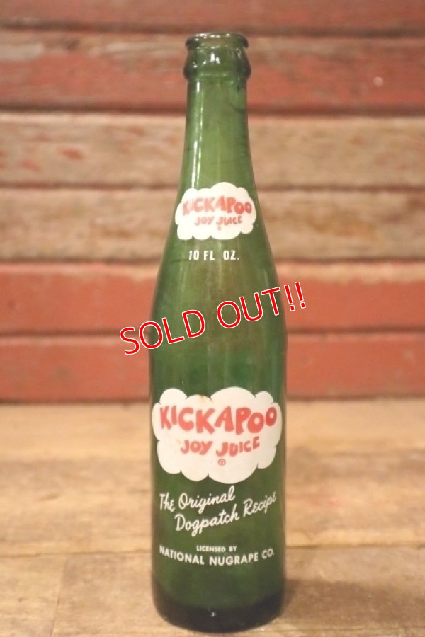 画像4: dk-056 KICKAPOO JOY JUICE 1960's 10 FL. OZ. Bottle