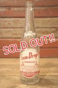 dk-058 Sun-Drop LEMONADE 1940's 10 FL. OZ. Bottle
