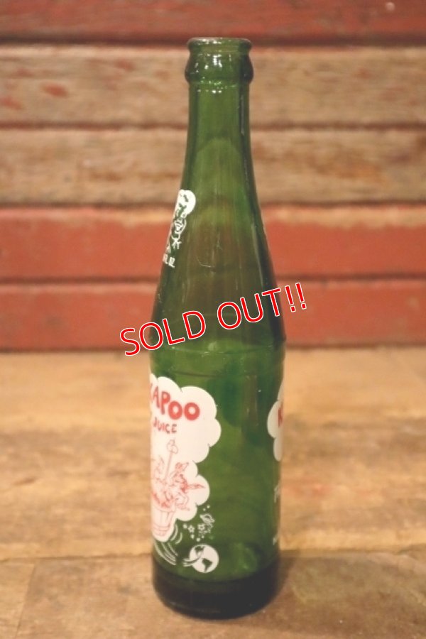画像5: dk-057 KICKAPOO JOY JUICE 1960's 10 FL. OZ. Bottle