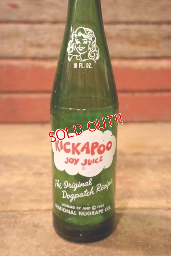 画像4: dk-057 KICKAPOO JOY JUICE 1960's 10 FL. OZ. Bottle