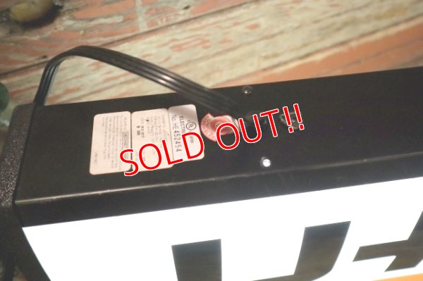 画像8: dp-240911-73 U-HAUL / 2000's W-sided Lighttig sign