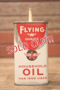 dp-241106-08 Tidewater Oil Company / FLYING A HOUSEHOLD OIL Can