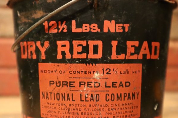 画像4: dp-240911-91 NATIONAL LEAD COMPANY DUTCH BOY PRODUCTS 1940's-1950's DRY RED LEAD