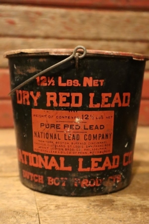 画像3: dp-240911-91 NATIONAL LEAD COMPANY DUTCH BOY PRODUCTS 1940's-1950's DRY RED LEAD