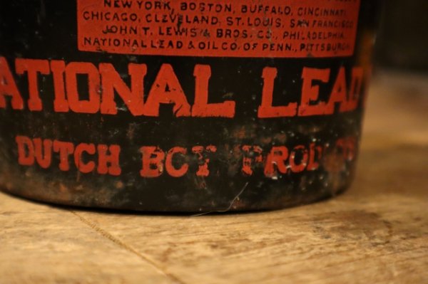 画像5: dp-240911-91 NATIONAL LEAD COMPANY DUTCH BOY PRODUCTS 1940's-1950's DRY RED LEAD