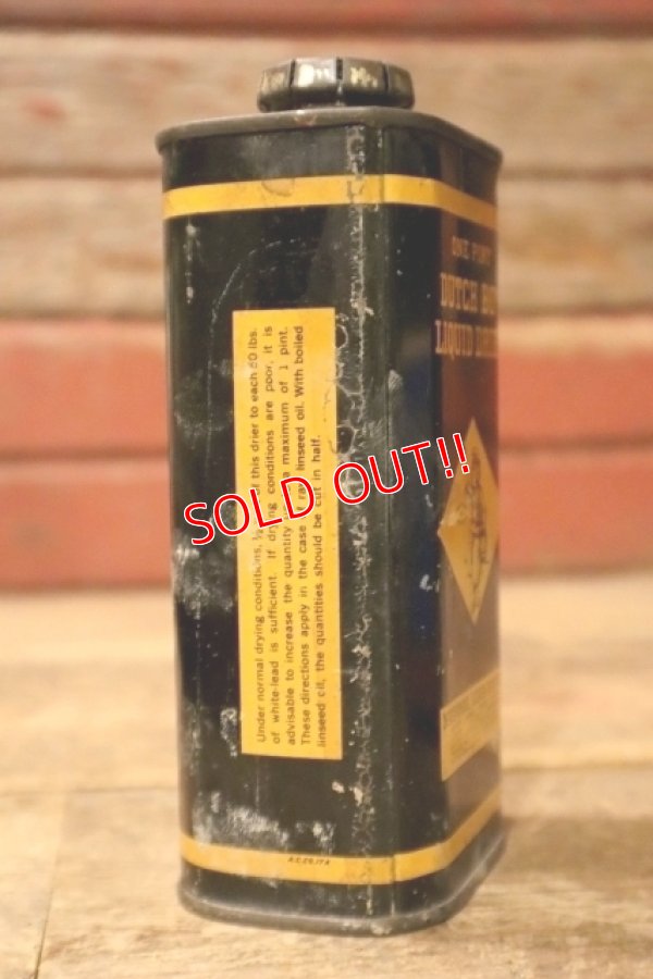 画像4: dp-241106-21 Dutch Boy Paint 1940's-1950's LIQUID DRIER ONE PINT Can