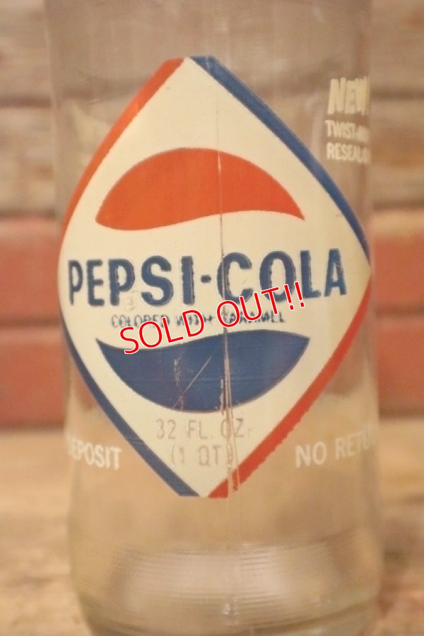 画像3: dk-070 PEPSI COLA / 1960's 32 FL.OZ. Bottle