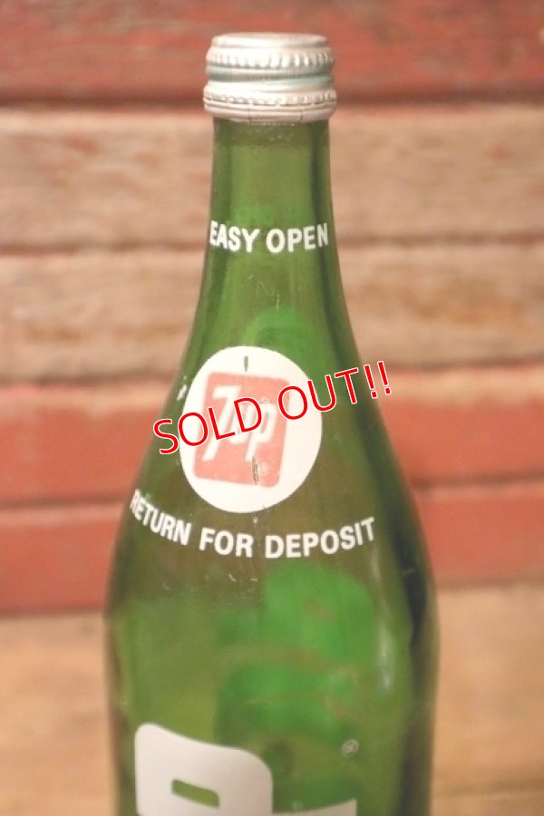 画像3: dk-066 7 Up / 1970's 32 FL.OZ. Bottle