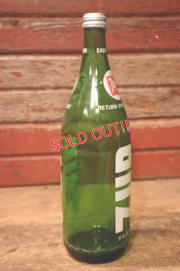 画像4: dk-066 7 Up / 1970's 32 FL.OZ. Bottle