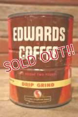 dp-241106-47 EDWARDS COFFEE / Vintage Tin Can