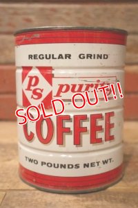 dp-241106-45 PS purity COFFEE / Vintage Tin Can