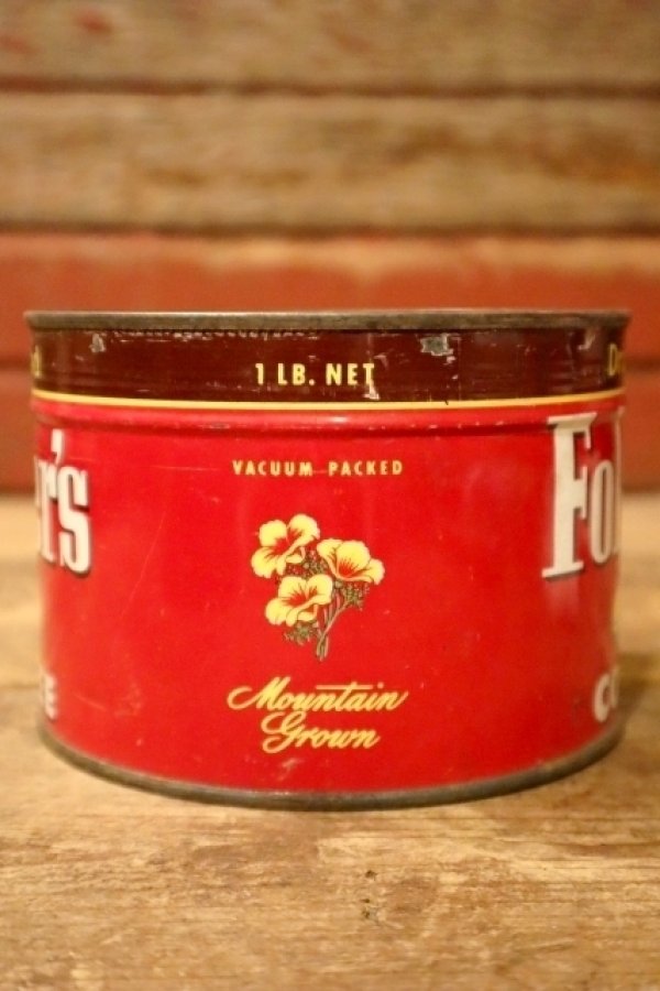 画像3: dp-241106-37 Folger's COFFEE / Vintage Tin Can