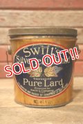 dp-241106-22 Swift's "Silverleaf" Brand 1940's Pure Lard Can