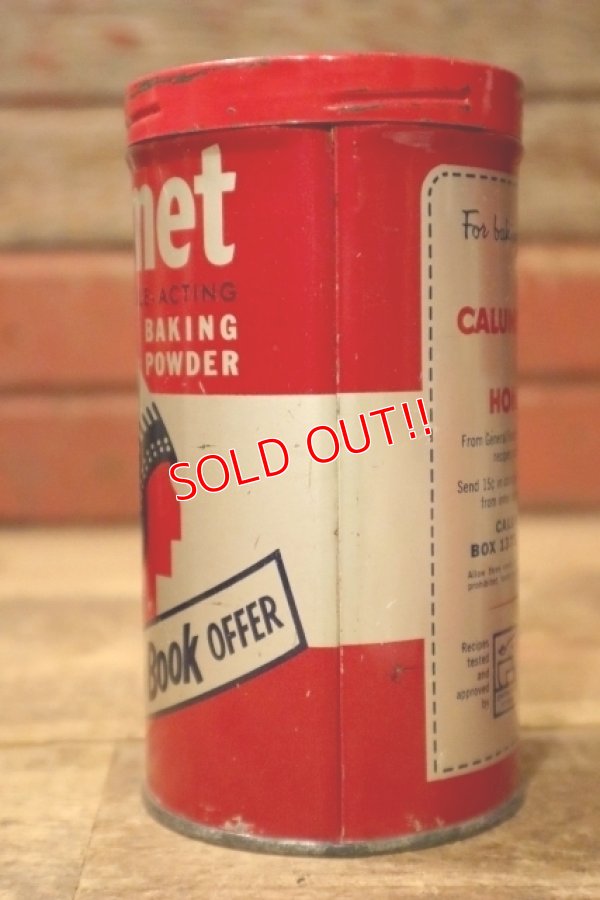 画像4: dp-241027-26 Calumet BAKING POWDER / 1959-1962 1 LB. CAN