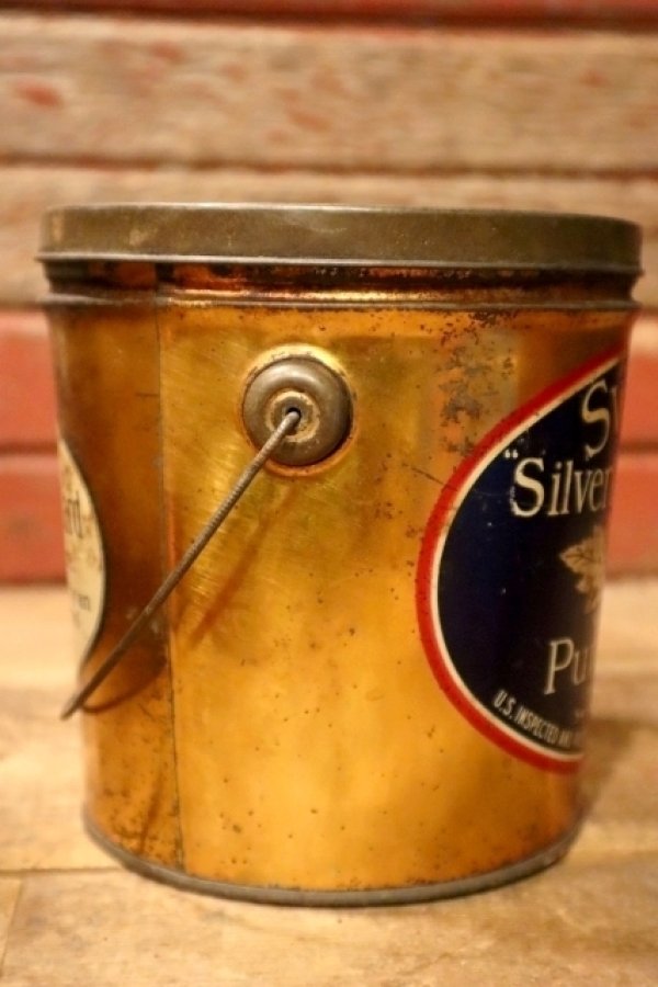 画像5: dp-241106-22 Swift's "Silverleaf" Brand 1940's Pure Lard Can